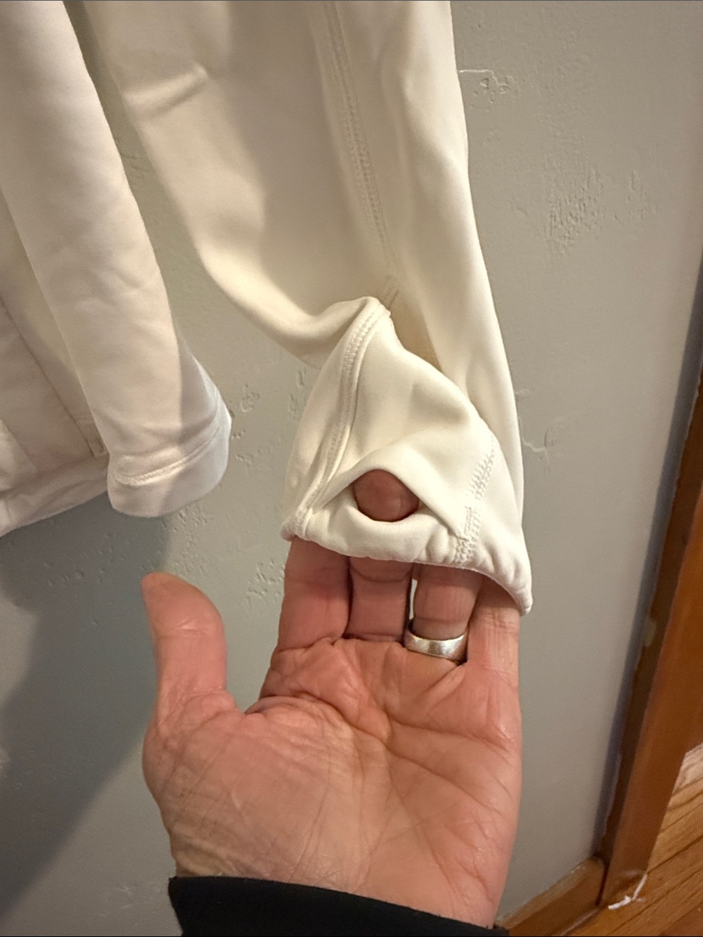 lululemon athletica White Lightweight Hooded Half-Zip Utility Jacket - Picture 6 of 11